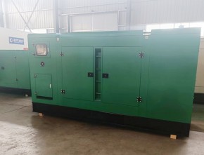 A batch of Yuchai 160 kW silent generator units